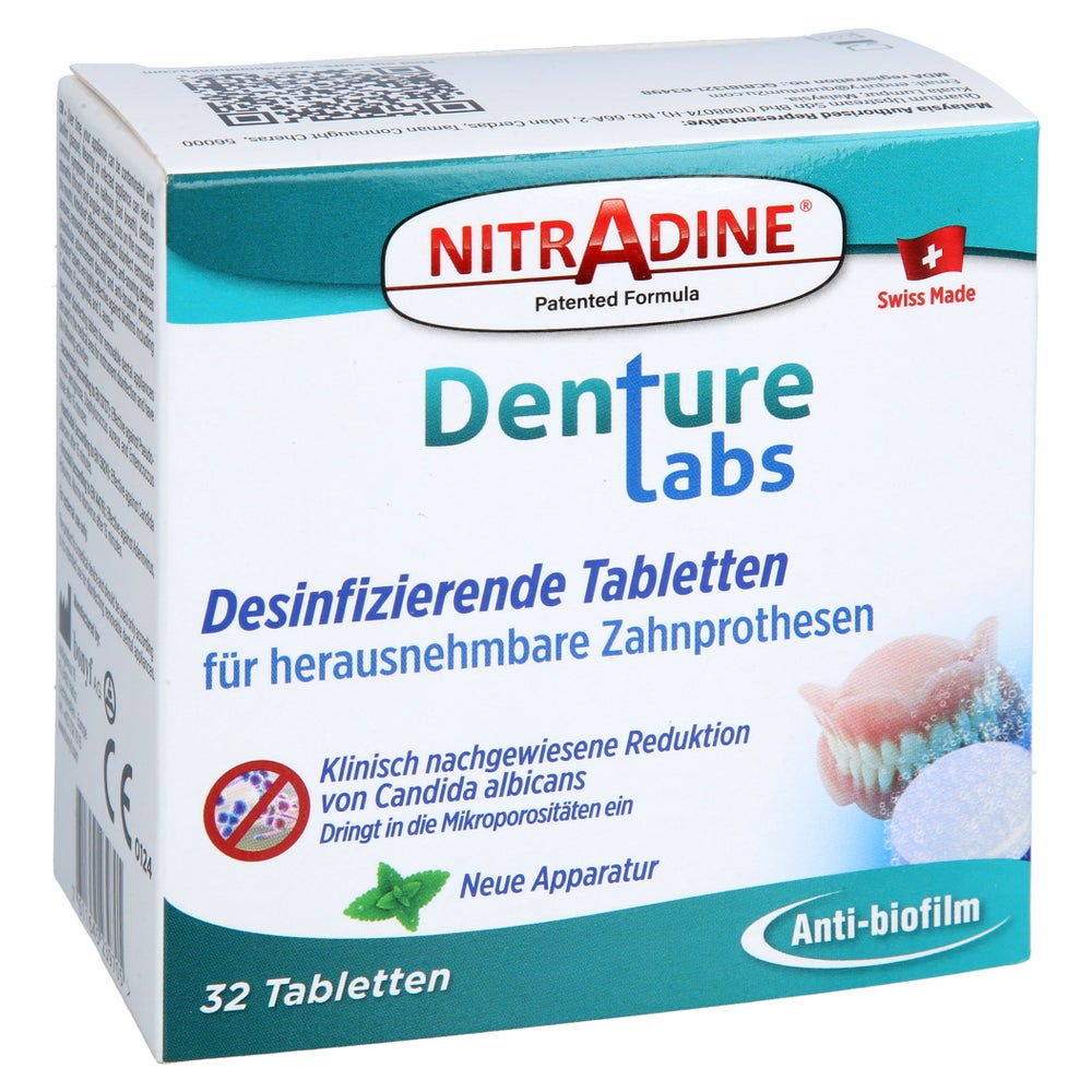 Nitradine Denture Tabletten 32 St