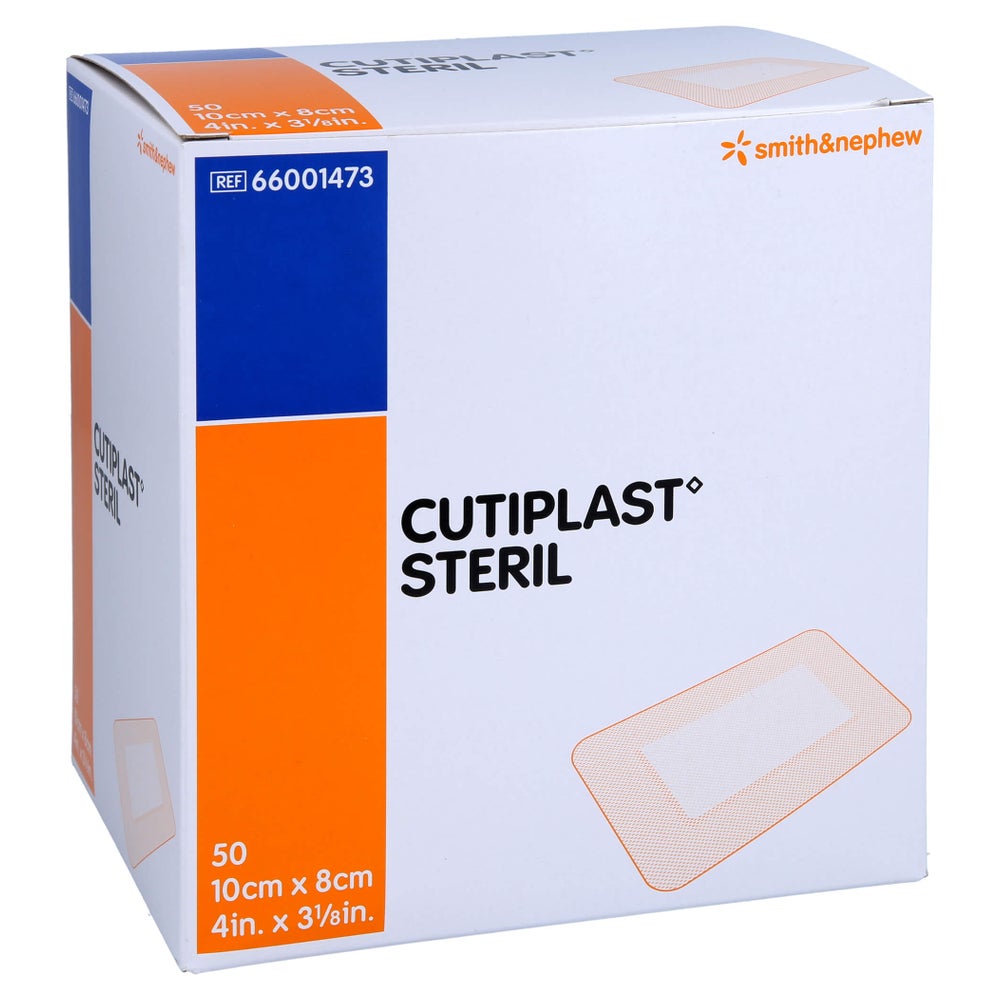 Cutiplast Steril Wundverband 8x10 cm 50 St