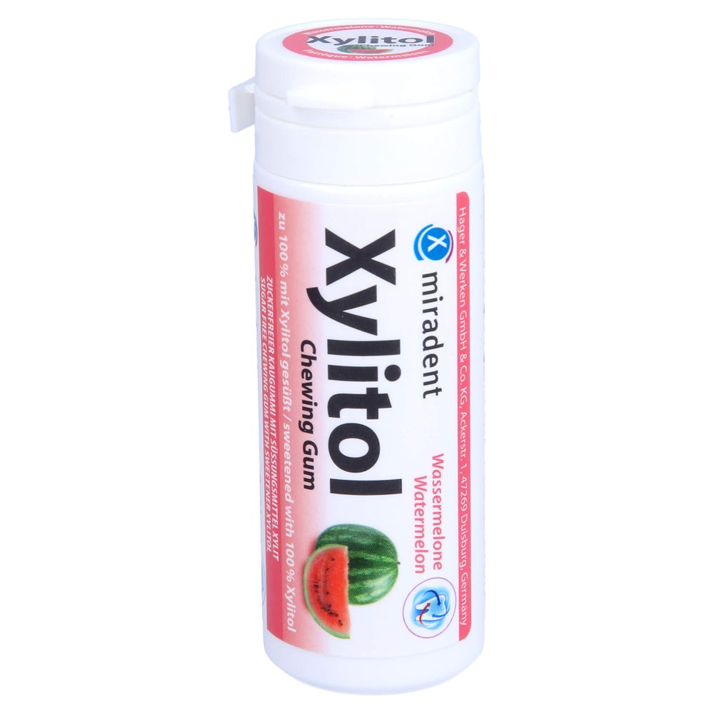 Miradent Xylitol Chewing Gum Wassermelon 30 St