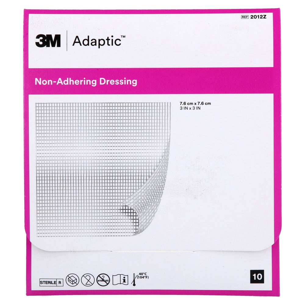 Adaptic 7,6x7,6 cm feuchte Wundauflage 10 St