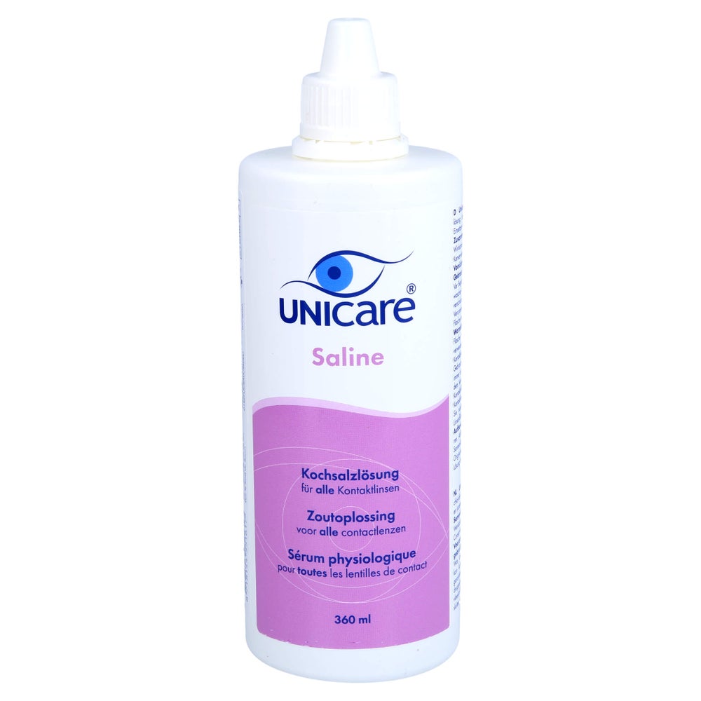 Unicare Saline Kochsalzlösung o.Konservi 360 ml