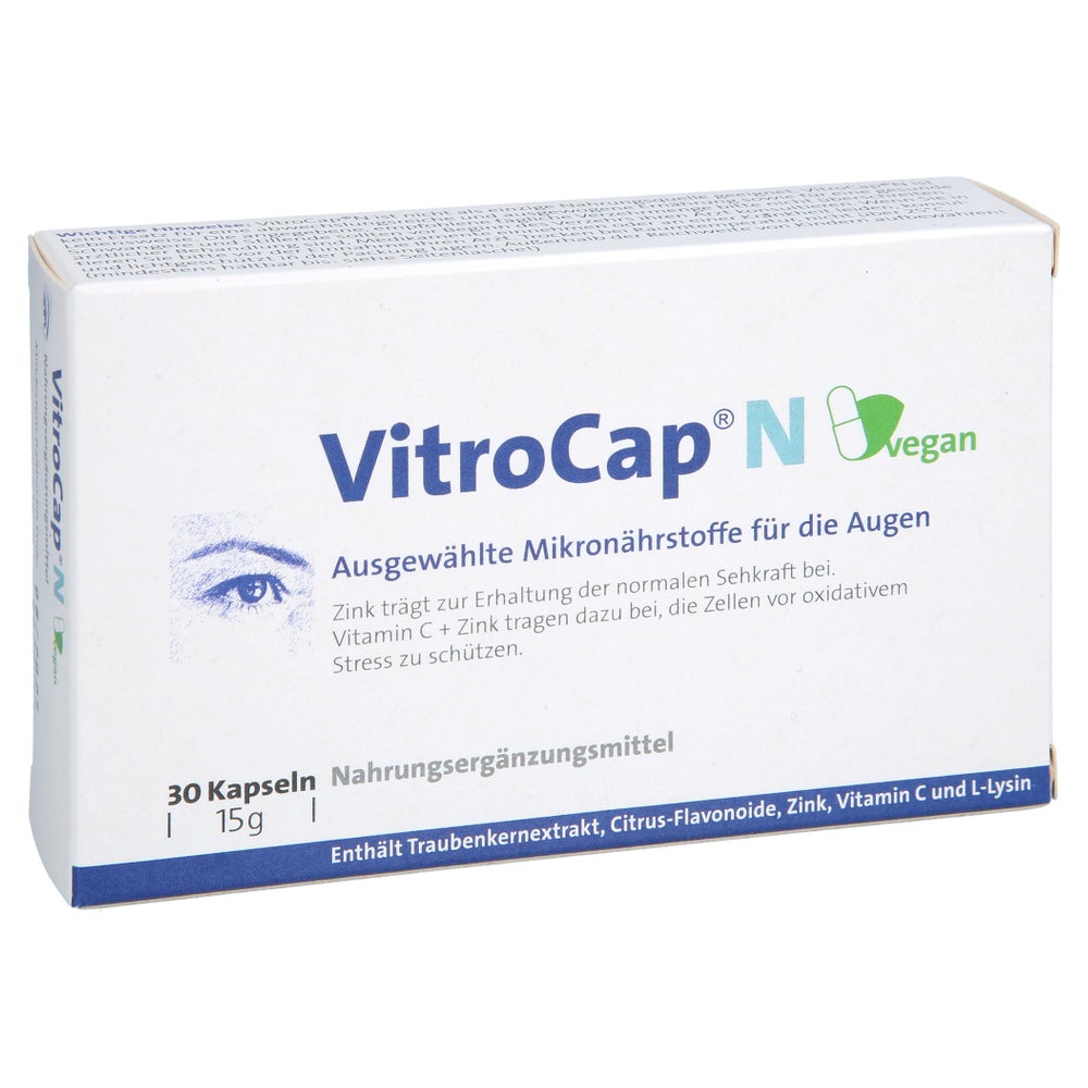 Vitrocap N Vegan Kapseln 30 St