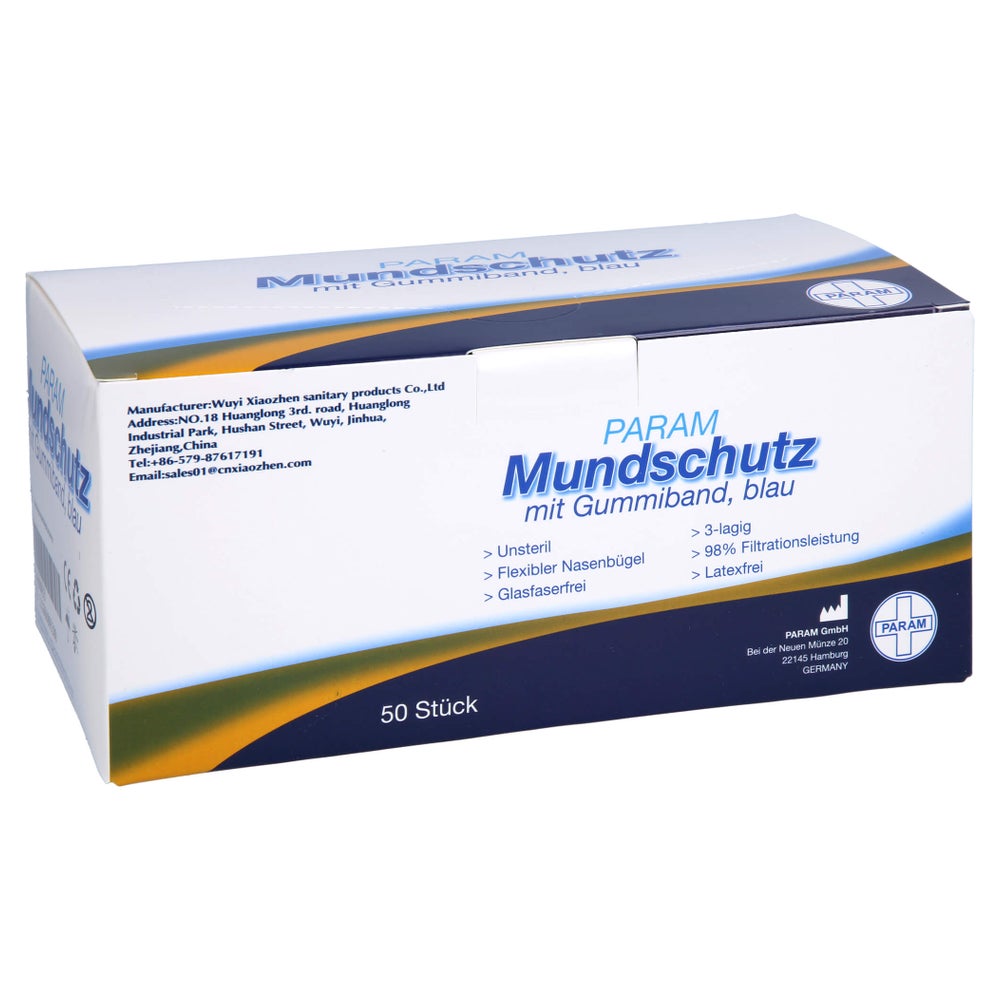 Mundschutz 3lagig Einweg 50 St
