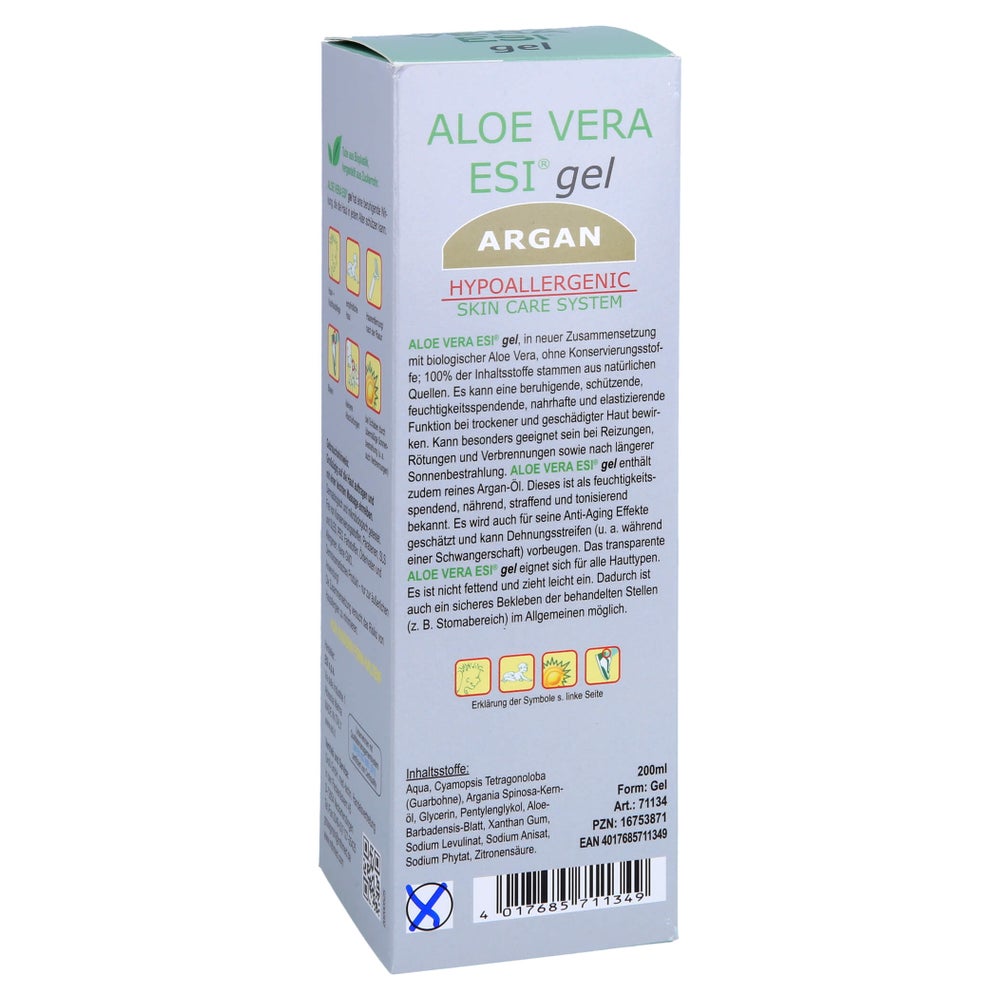 ALOE VERA GEL mit Arganöl Bio 200 ml