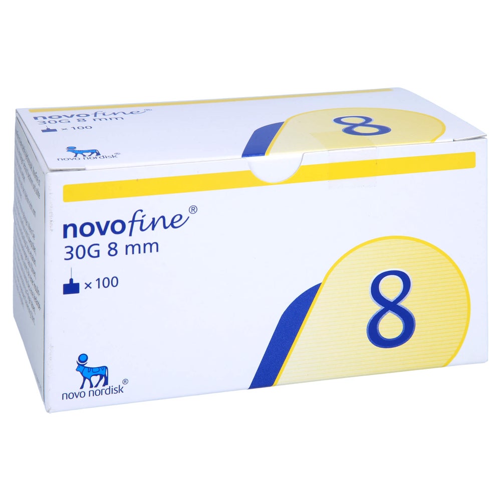 Novofine Nadeln 30 G 0,30x8 mm thinwall 100 St