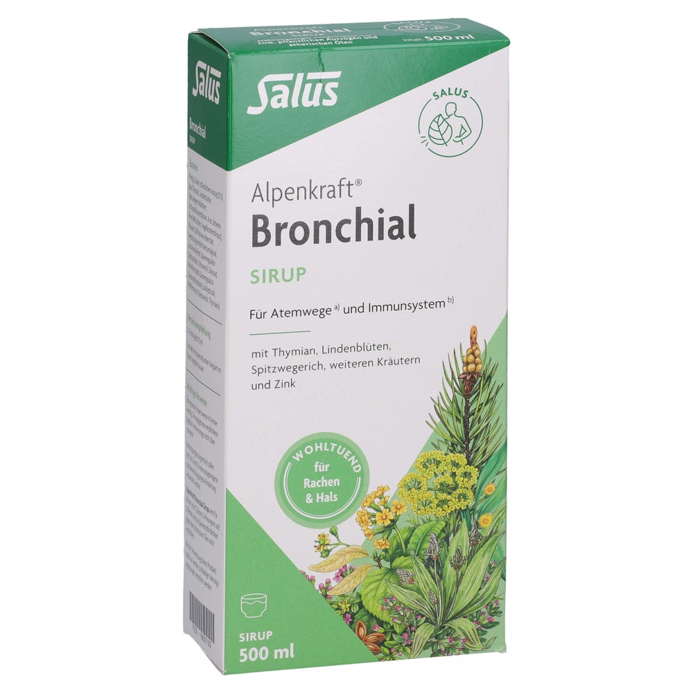 Alpenkraft Bronchial-sirup Salus 500 ml