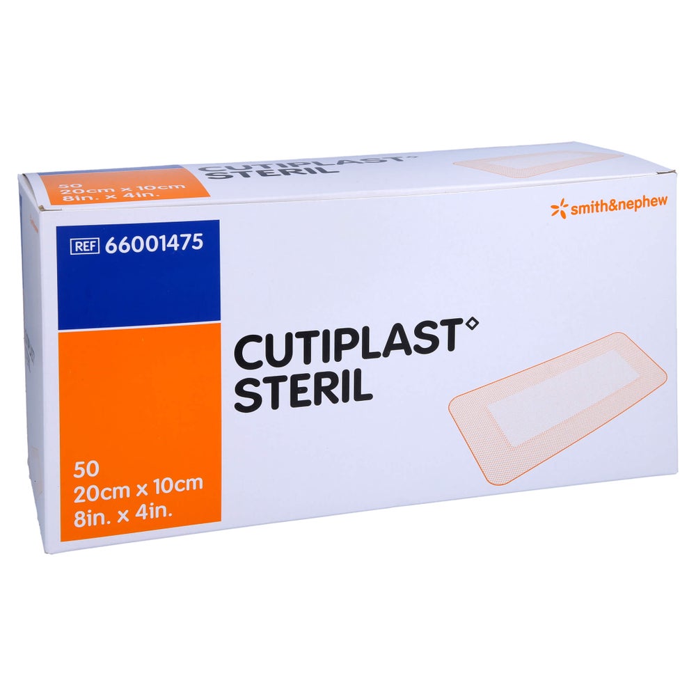 Cutiplast Steril Wundverband 10x20 cm 50 St