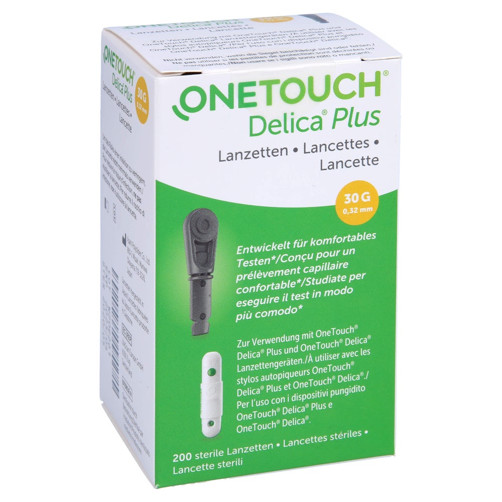 ONE Touch Delica Plus Nadellanzetten 200 St