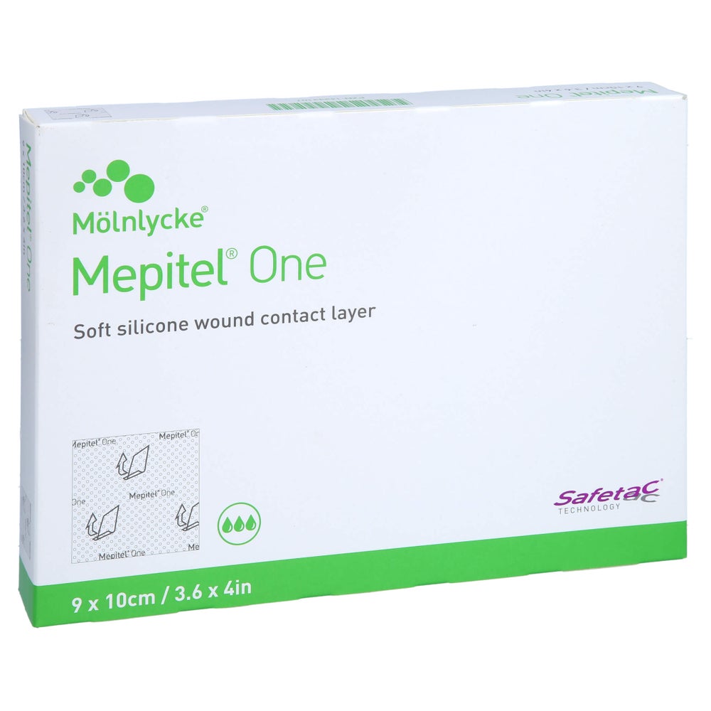 Mepitel One 9x10 cm Silikon Netzverband 5 St