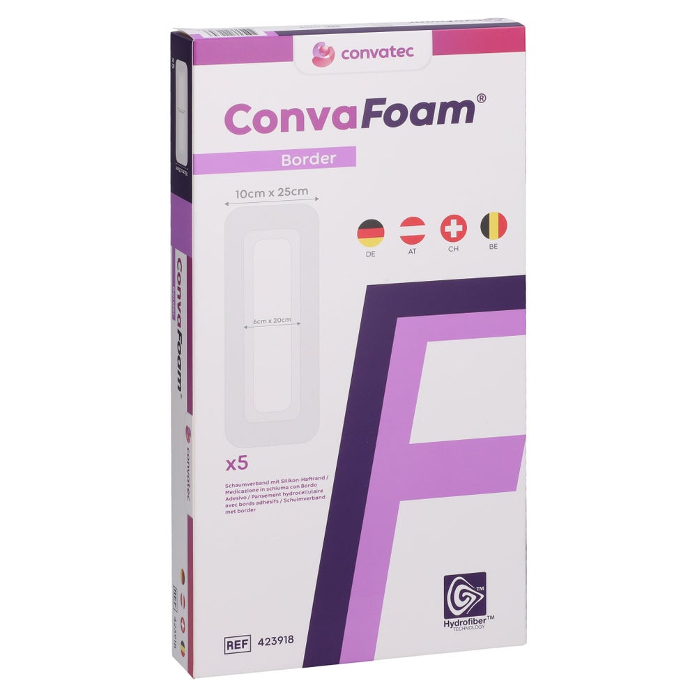 Convafoam Schaumverband Border 10x25 Cm 5 St