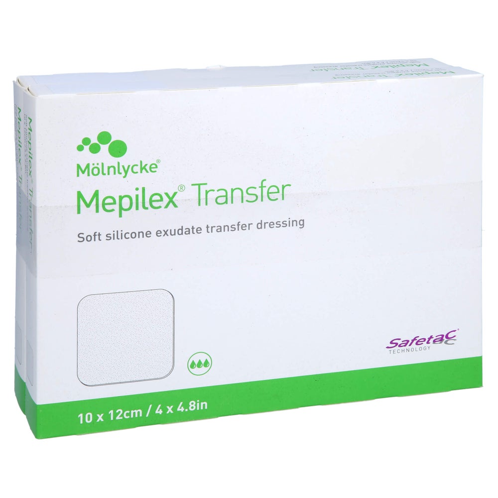 Mepilex Transfer Schaumverband 10x12 cm 10 St