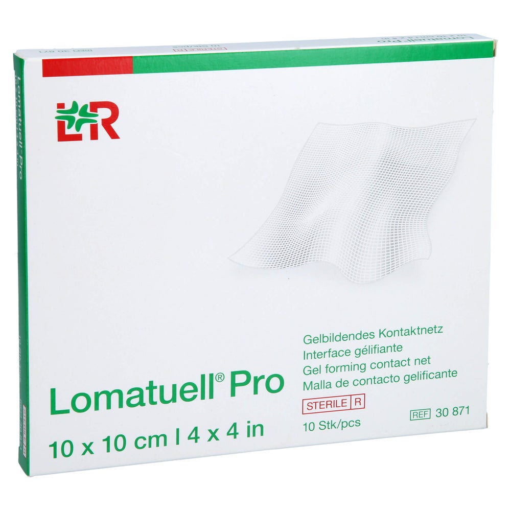 Lomatuell Pro 10x10 cm steril 10 St