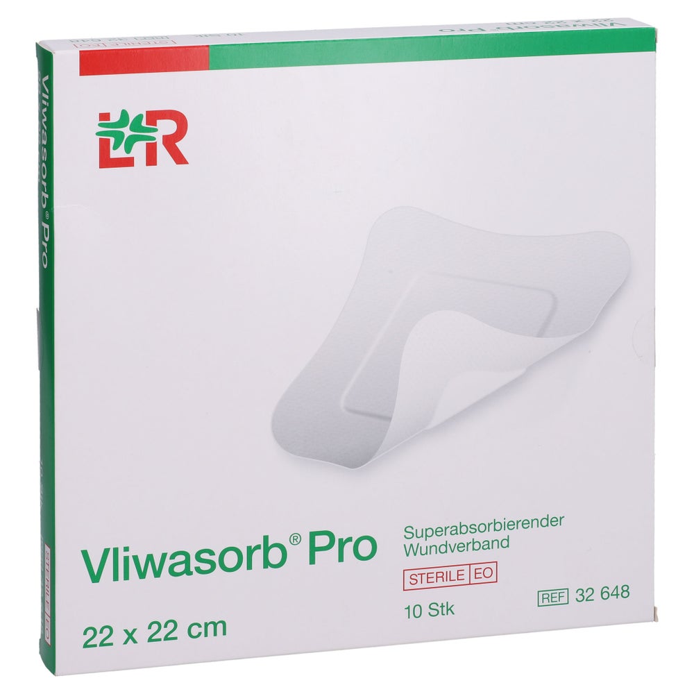 Vliwasorb Pro Superabsorb.komp.steril 22 10 St