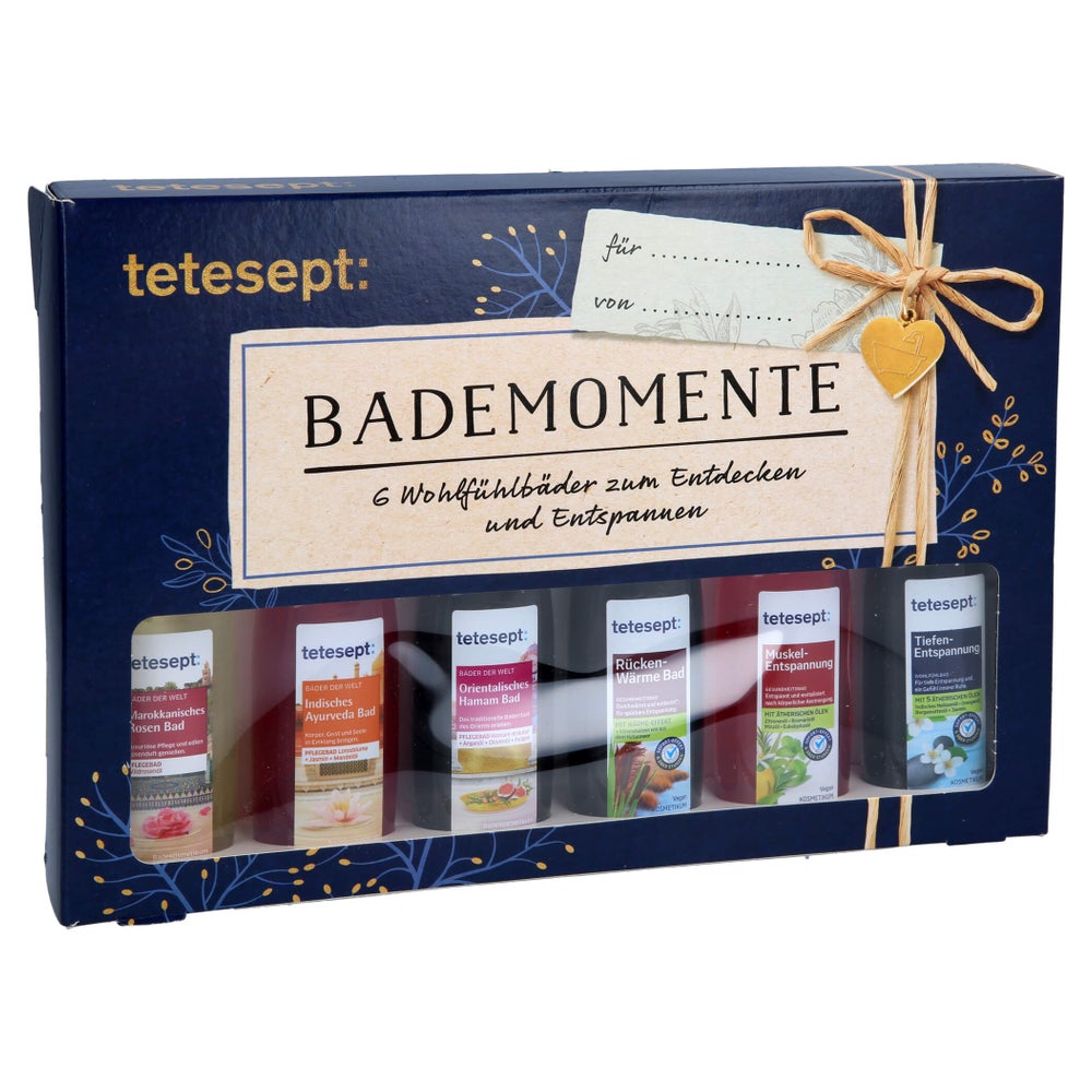 Tetesept Geschenkset Bademomente 6X20 ml