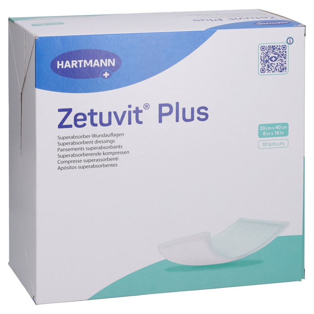 Zetuvit Plus Extrastarke Saugkompr.steri 10 St