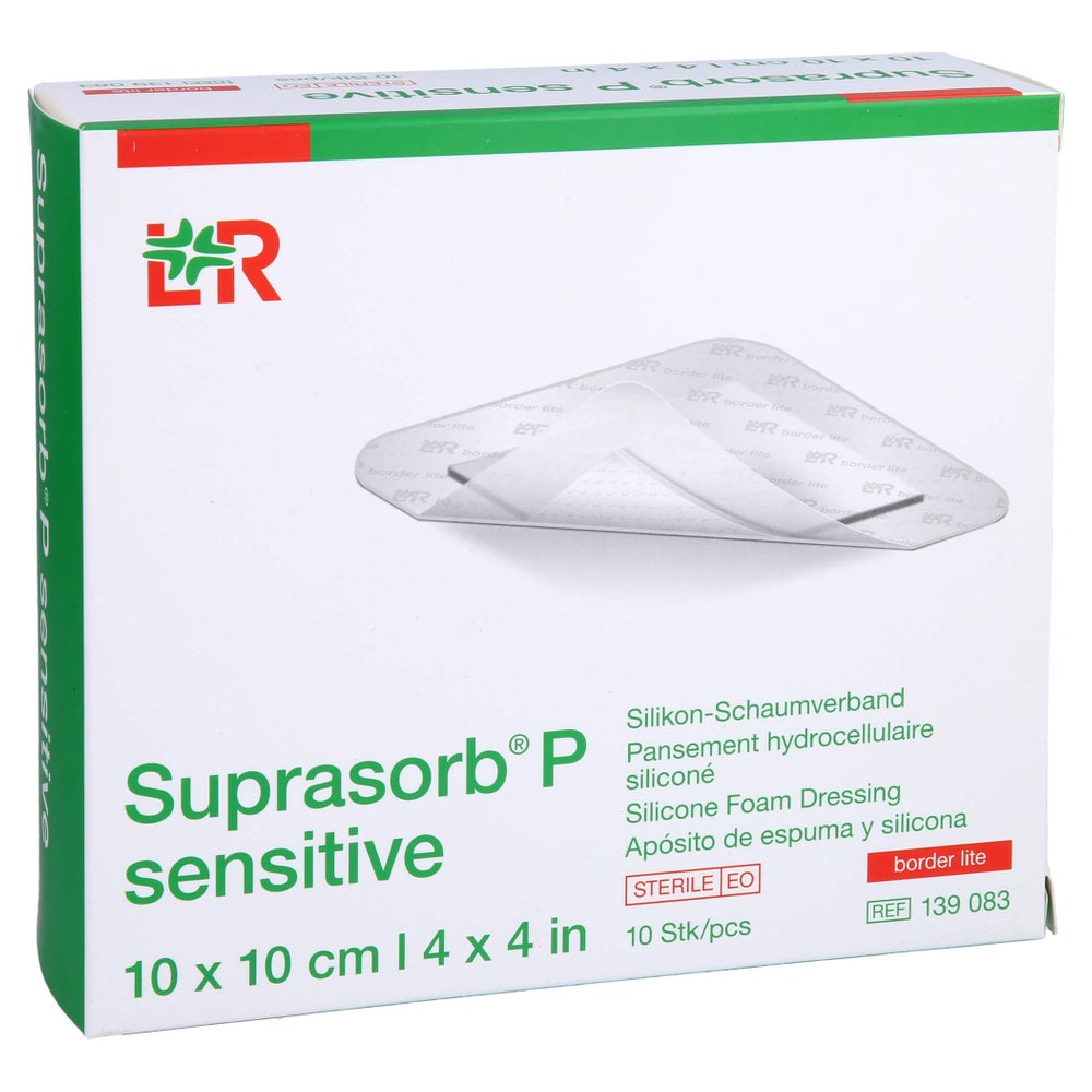 Suprasorb P Sensitive PU-Schaumv.bor.lit 10 St