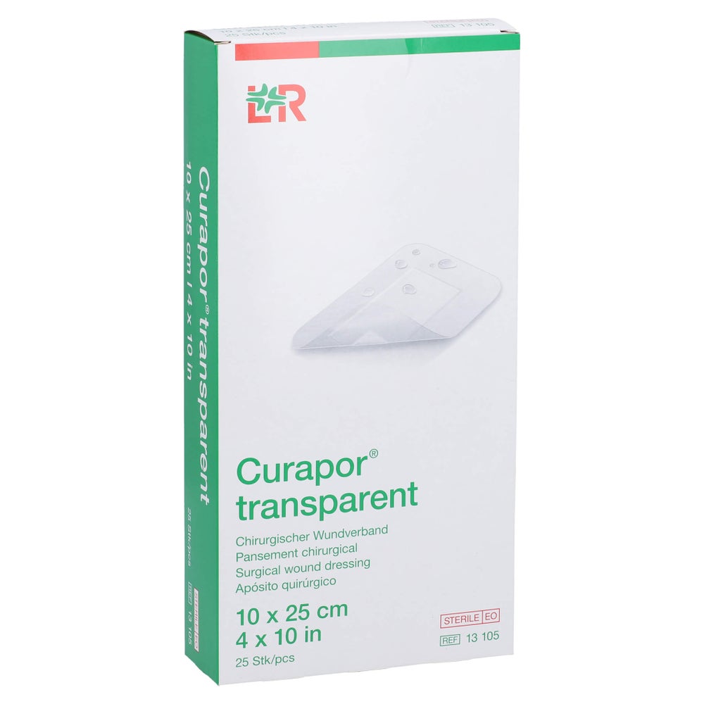 Curapor Wundverband Steril transparent 1 25 St