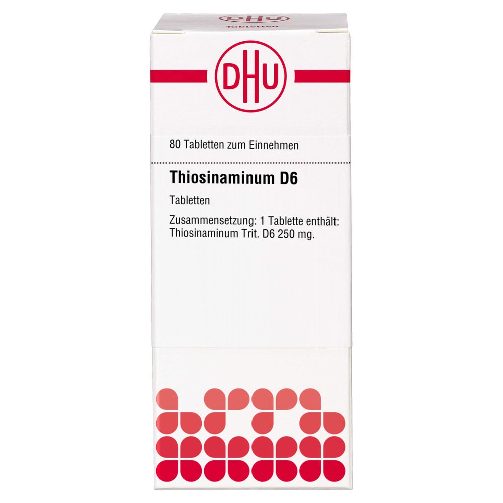 Thiosinaminum D 6 Tabletten 80 St