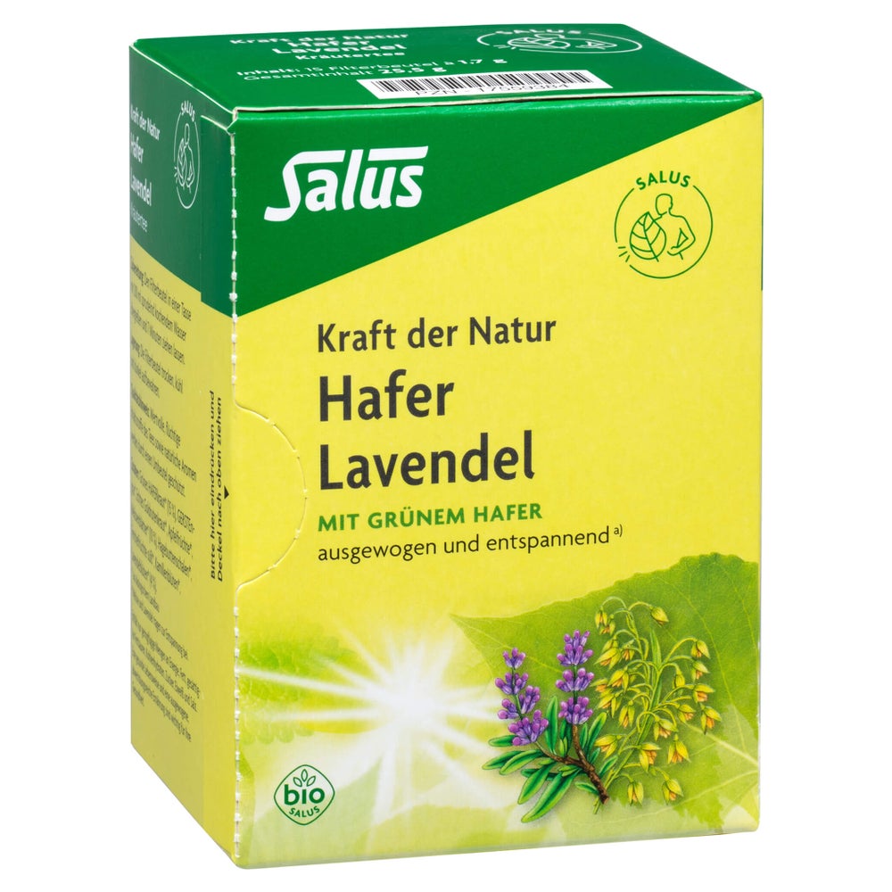 Hafer Lavendel Tee Bio Salus 15 St