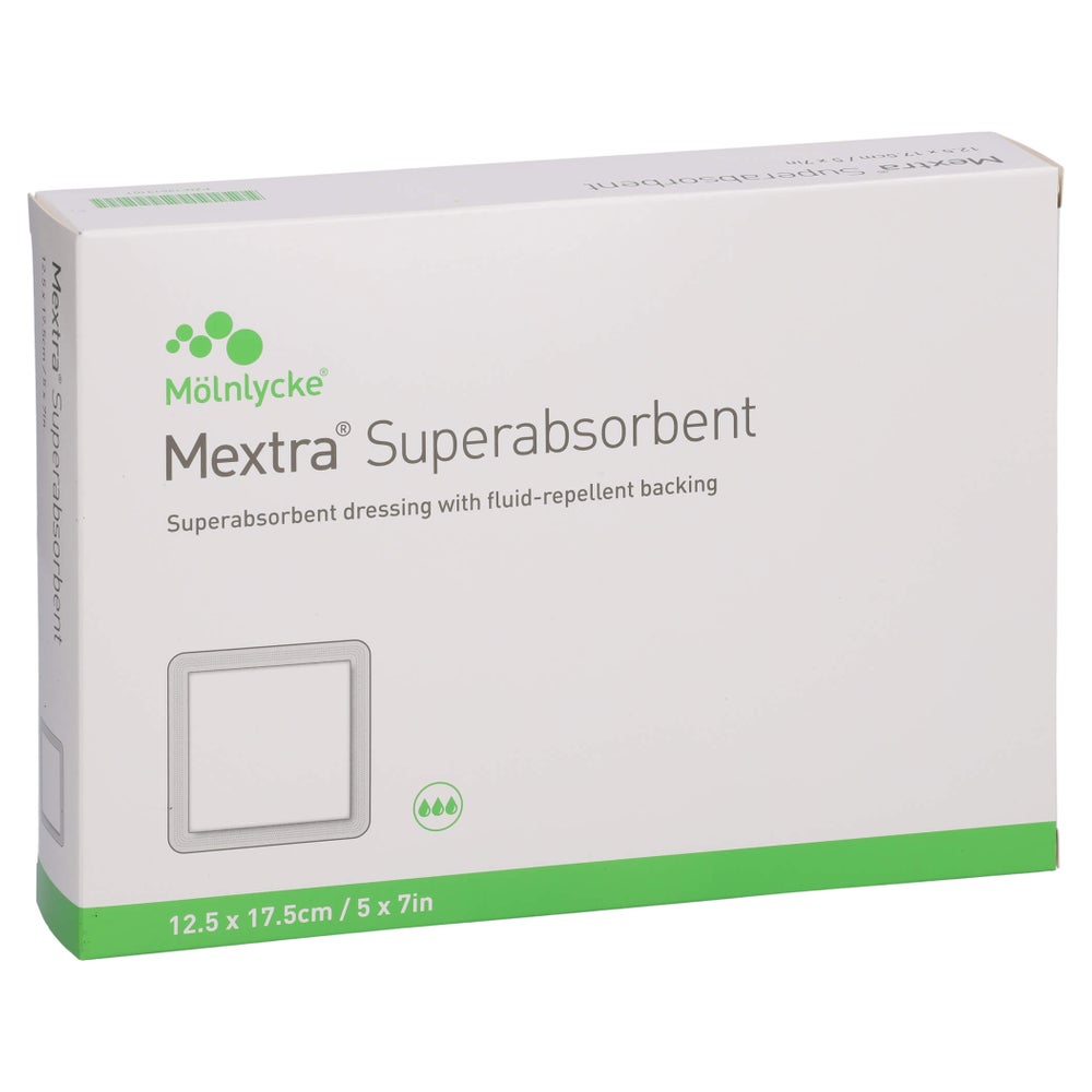 Mextra Superabsorbent Verband 12,5x17,5 10 St