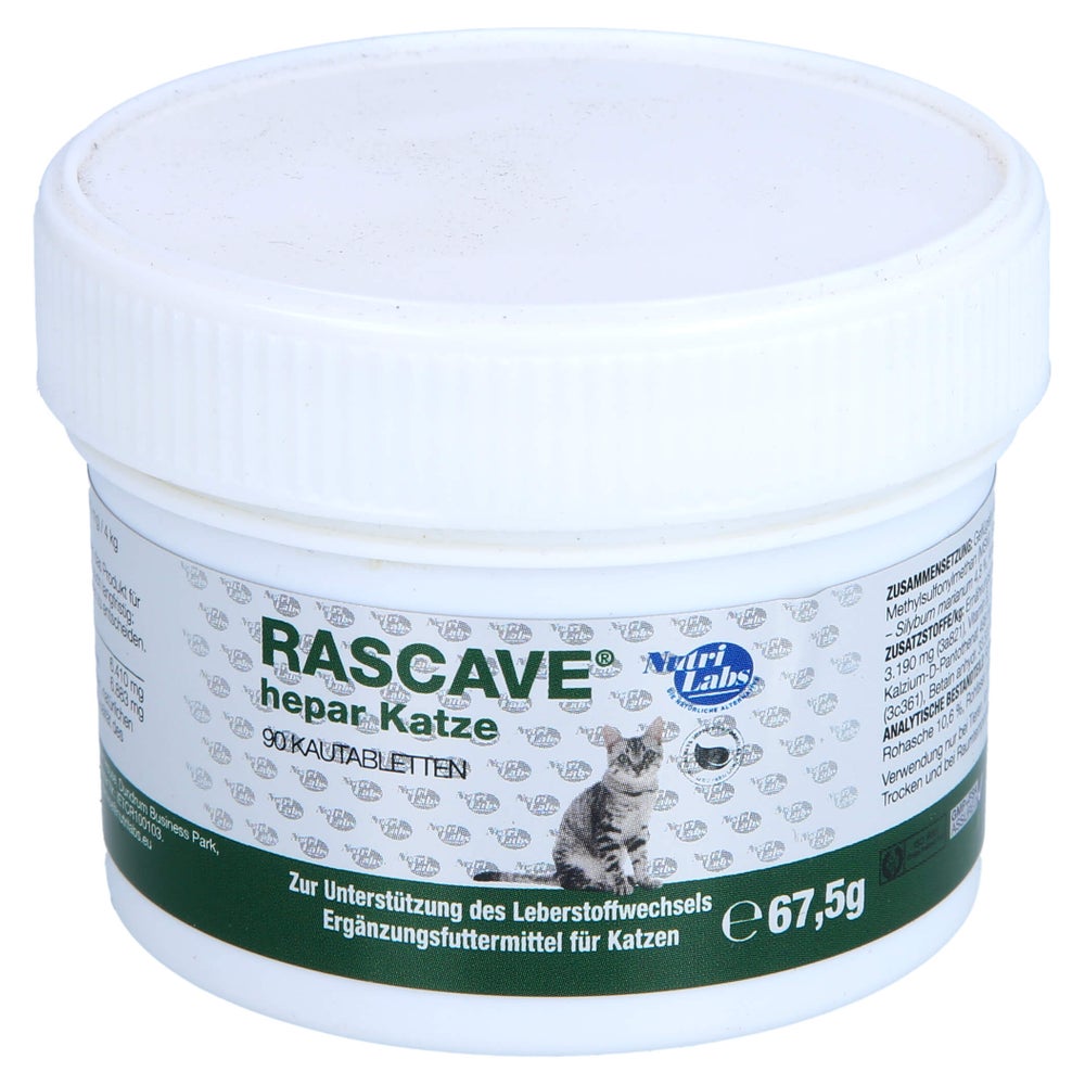 Rascave Hepar Kautabletten f.Katzen 90 St