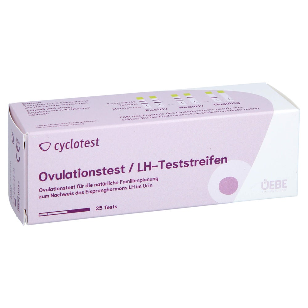 Cyclotest Ovulationstest Lh-teststreifen 25 St