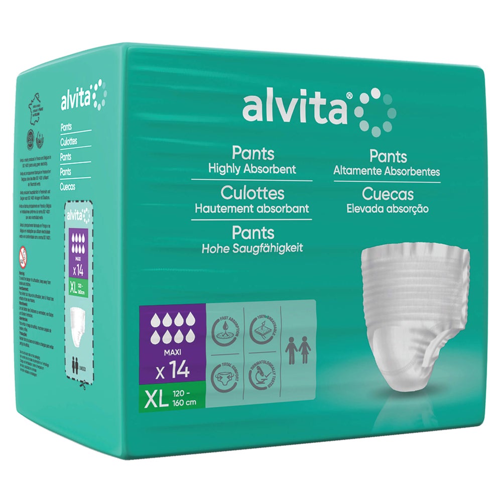 Alvita Inkontinenz Pants maxi xl 14 St