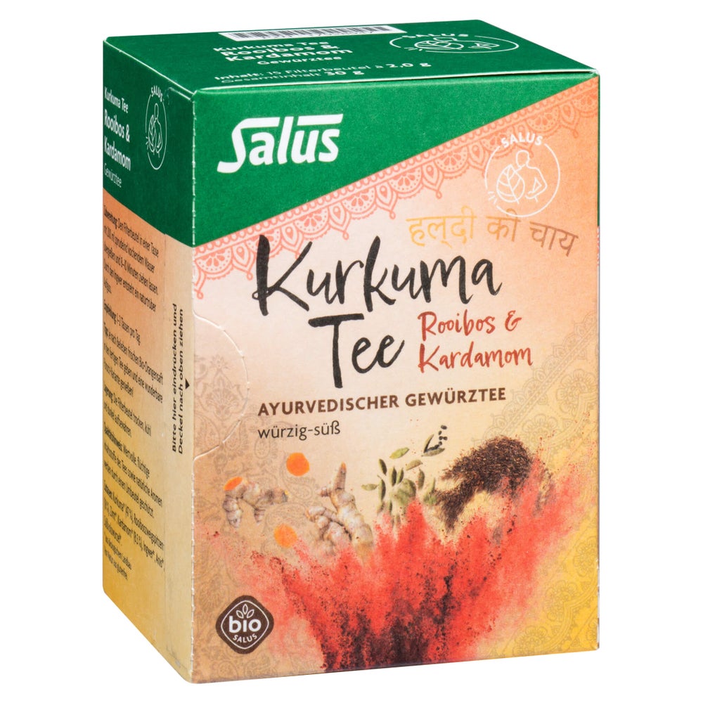 Kurkuma Tee - Rooibos & Kardamom Bio Salus 15 St