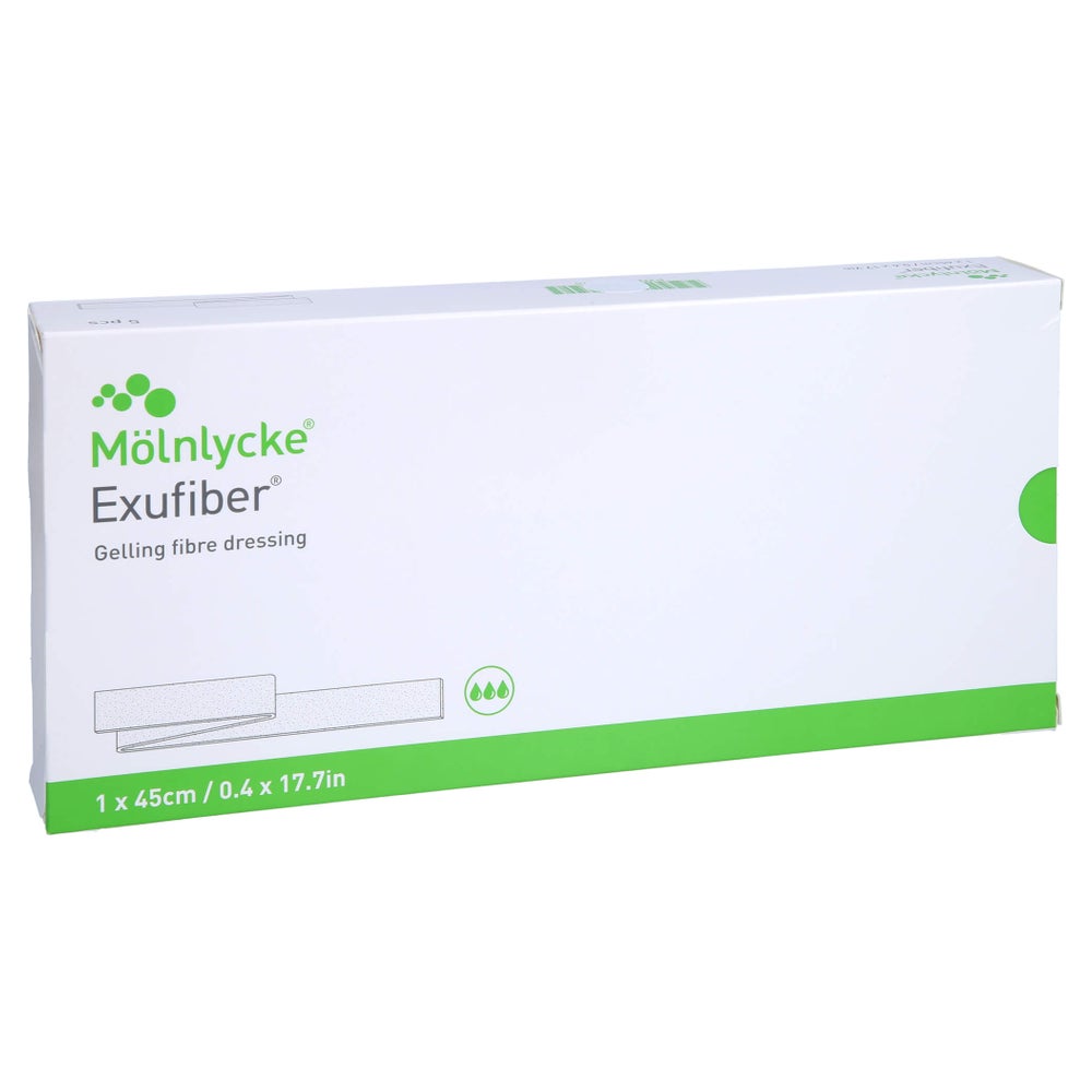 Exufiber 1x45 cm Tamponaden 5 St