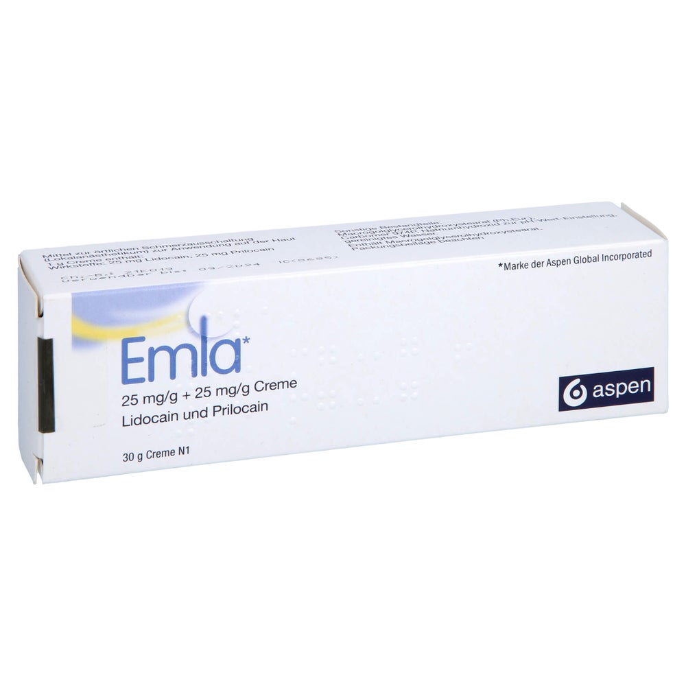 EMLA 25 mg/g + 25 mg/g Creme - Reimport 30 g