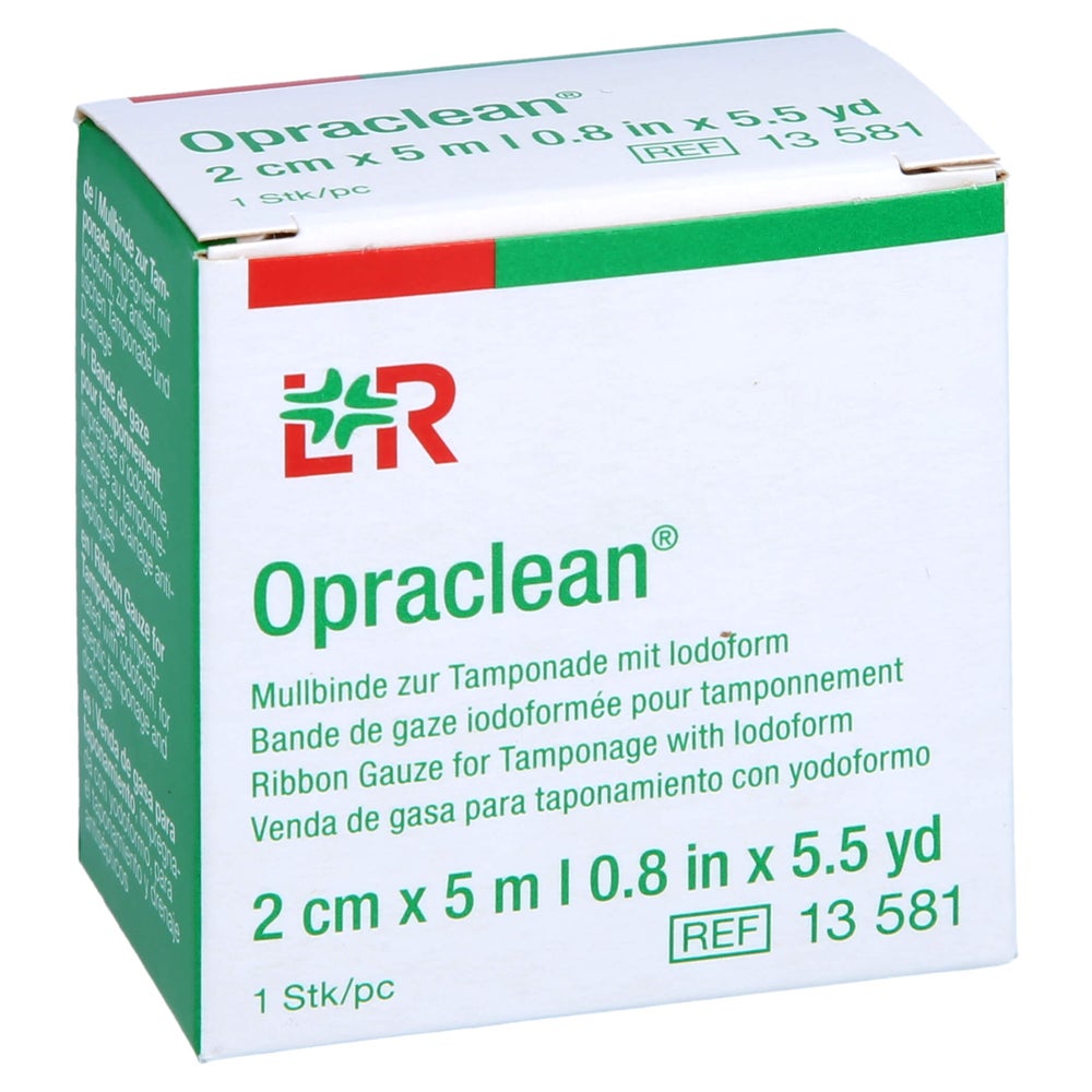 Opraclean Mullbinde Z.tampon.m.jodoform 1 St