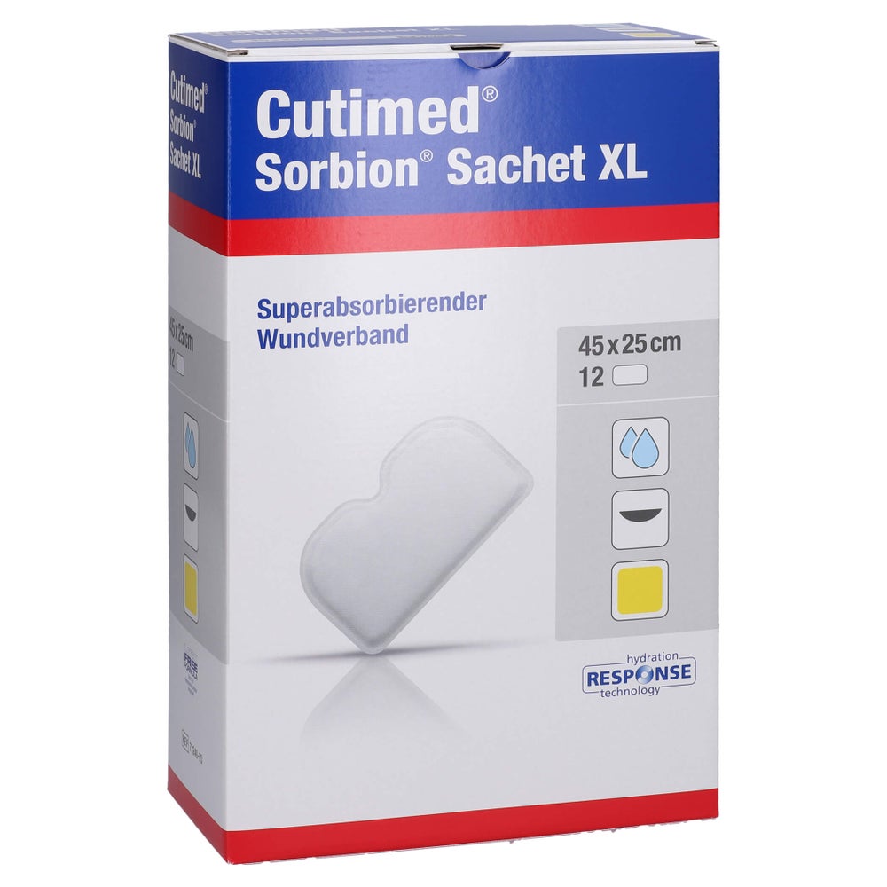 Cutimed Sorbion Sachet Wundauflage XL 25 12 St