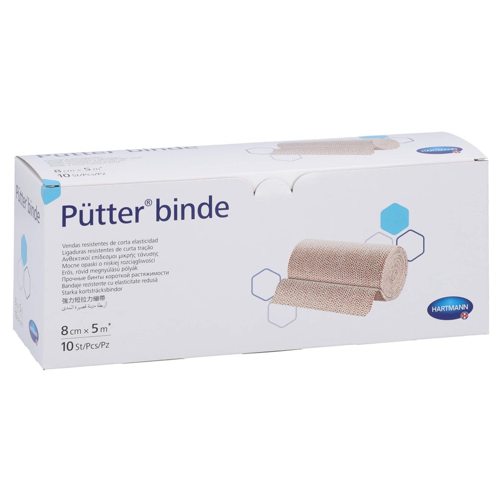 Pütter Binde 8 cmx5 m 10 St