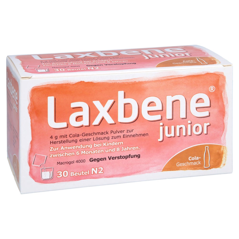 Laxbene Junior 4 g Cola PLE Kdr.6 Mon.-8 30X4 g