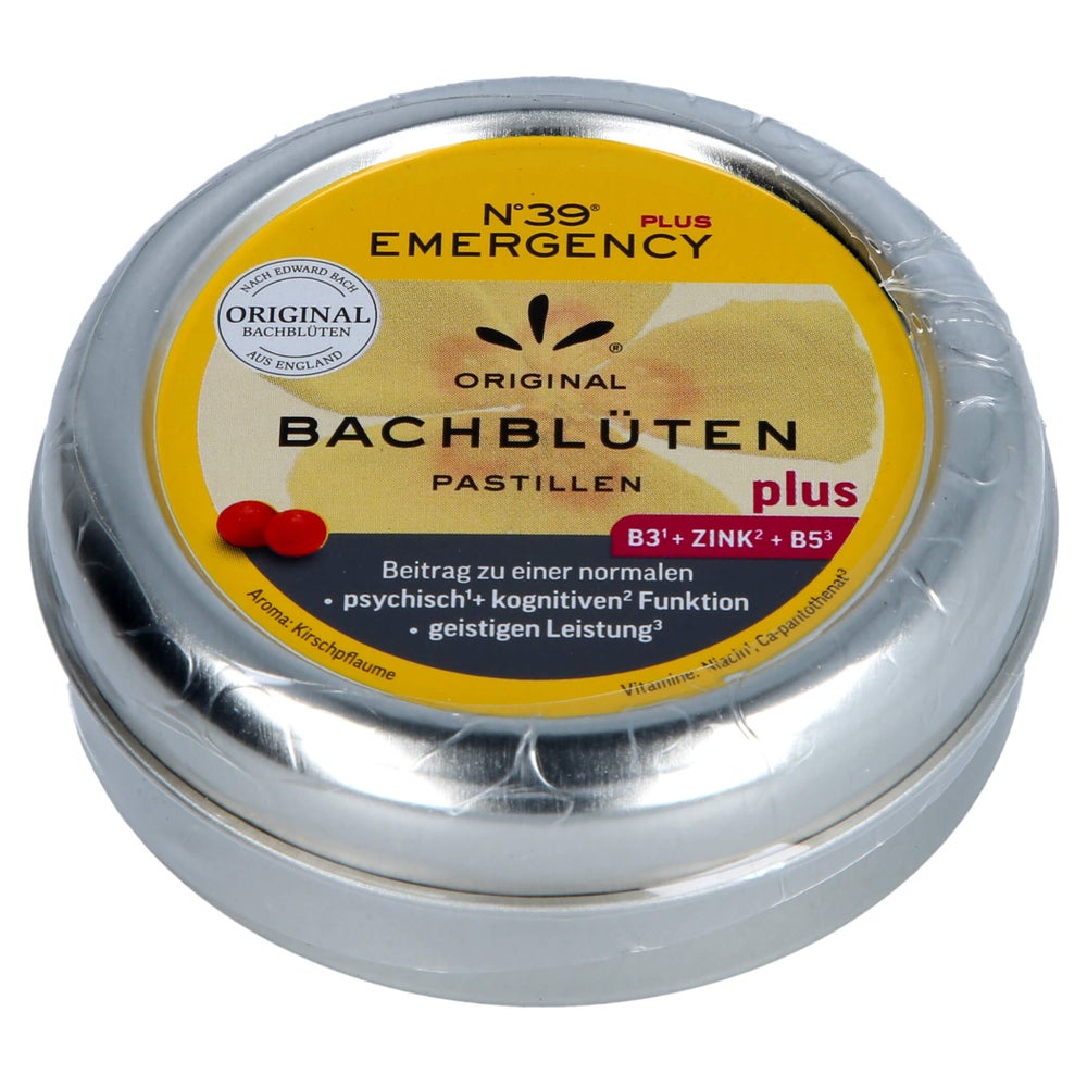 Bachblüten No.39 Notfall Pastillen Plus 50 g