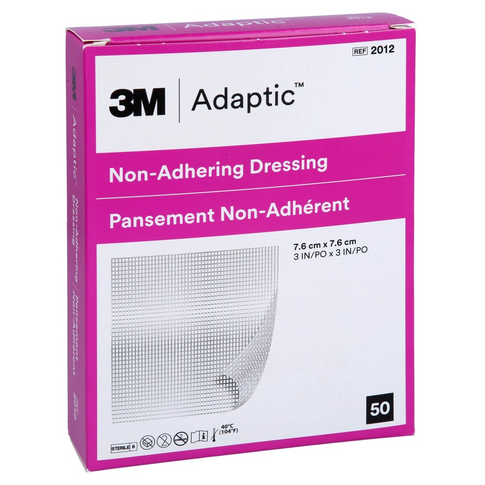 Adaptic 7,6x7,6 cm feuchte Wundauflage 3 50 St
