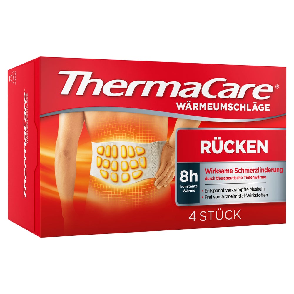 Thermacare Rückenumschläge S-XL 4 St