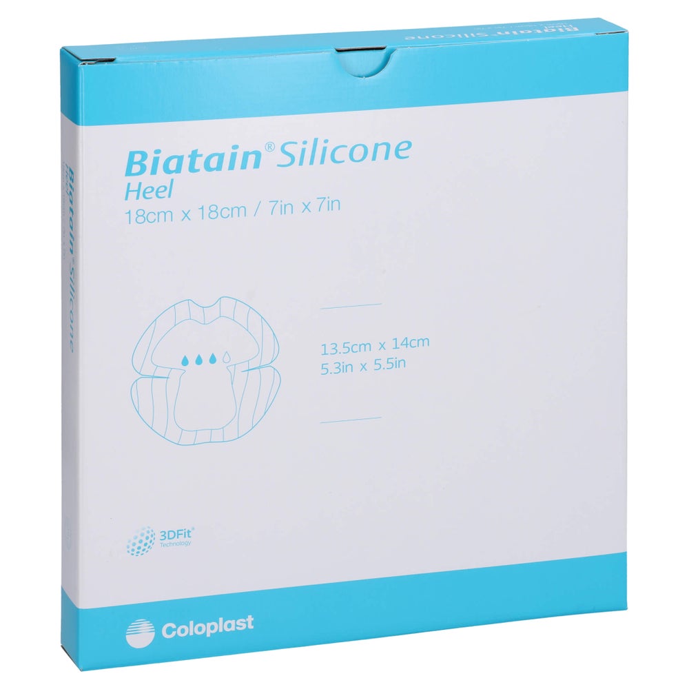 Biatain Silicone Schaumverband Ferse 18x 5 St