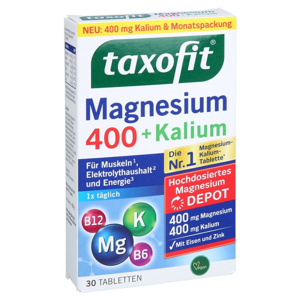 Taxofit Magnesium 400 + Kalium Depot 30 St