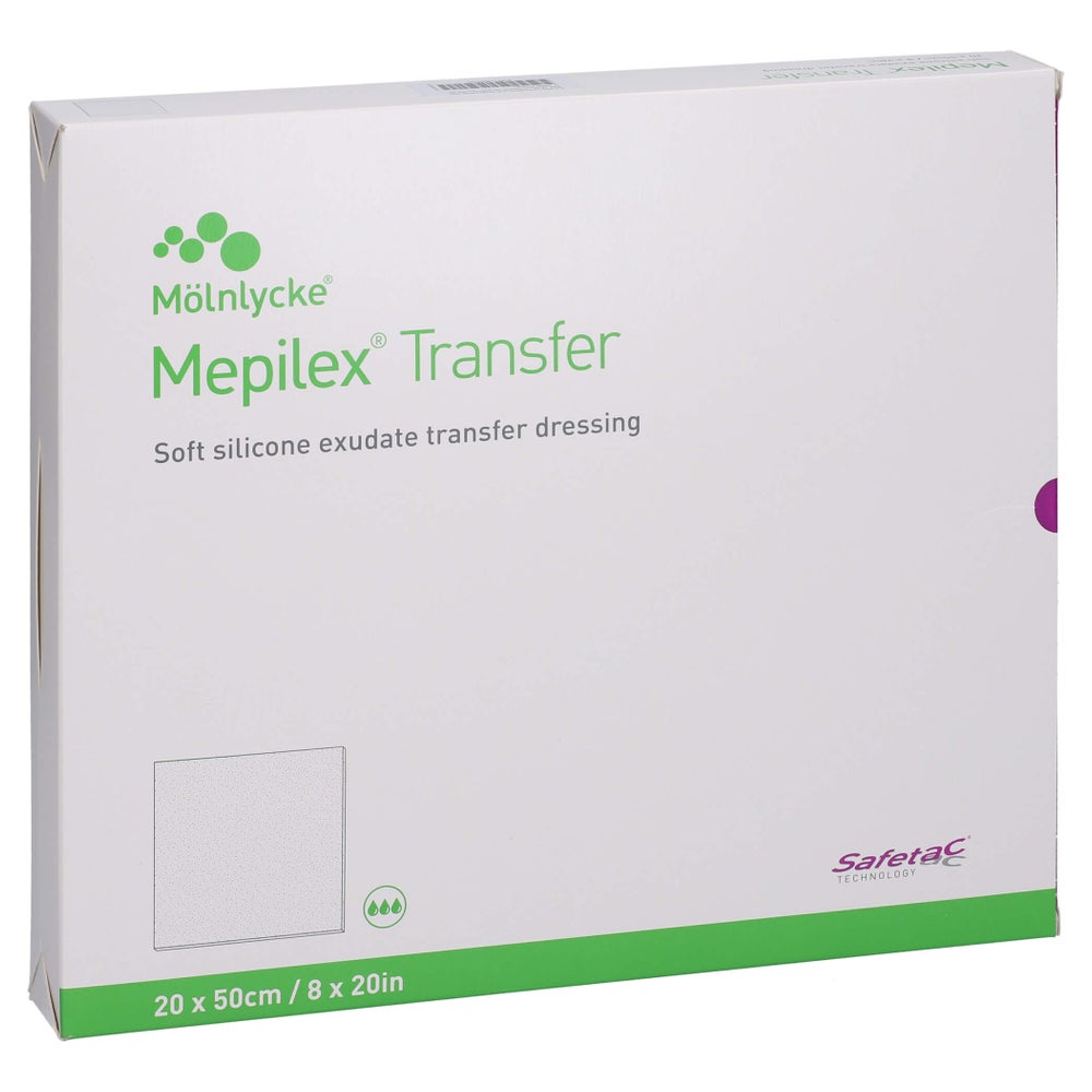 Mepilex Transfer Schaumverband 20x50 cm 4 St