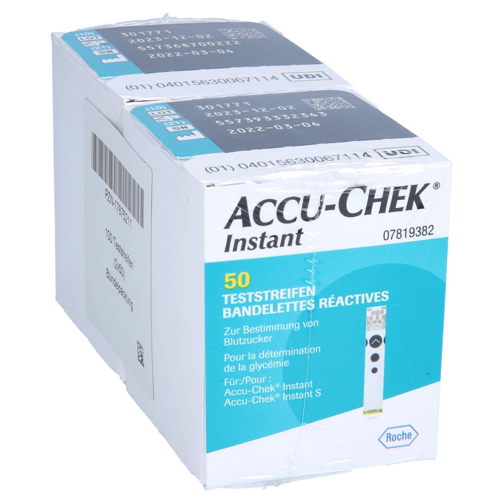 Accu-chek Instant Teststreifen 2X50 St