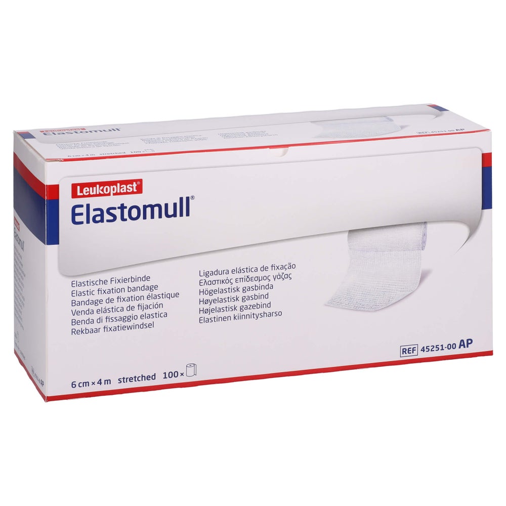 Elastomull 6 cmx4 m elast.Fixierb.45251 100 St