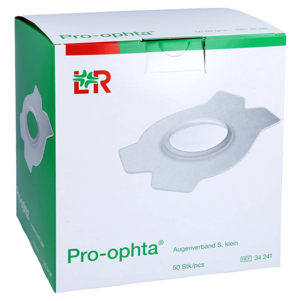 Pro-ophta Augenverband S klein 50 St