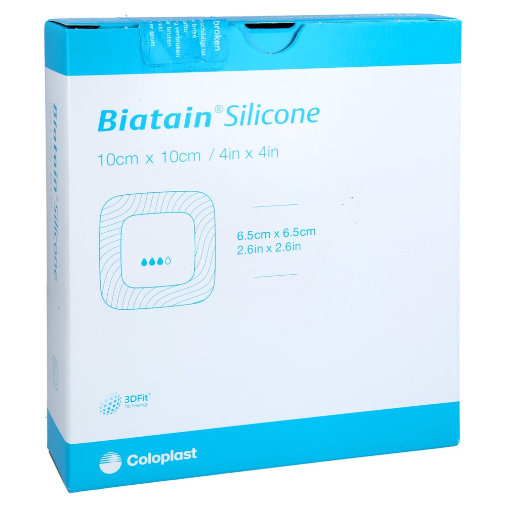 Biatain Silicone Schaumverband 10x10 cm 10 St