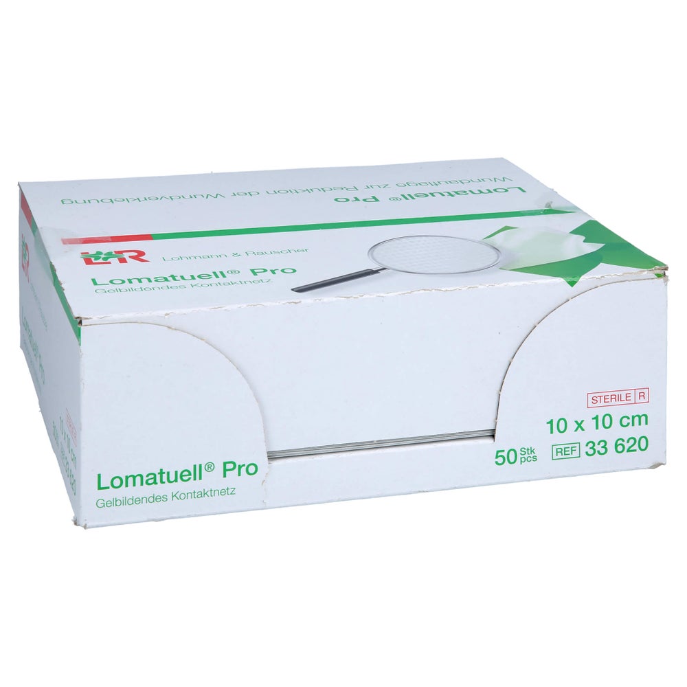 Lomatuell Pro 10x10 cm steril 50 St