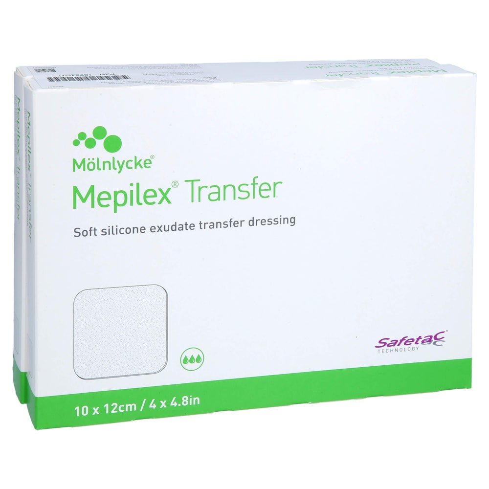 Mepilex Transfer Schaumverband 10x12 cm 10 St