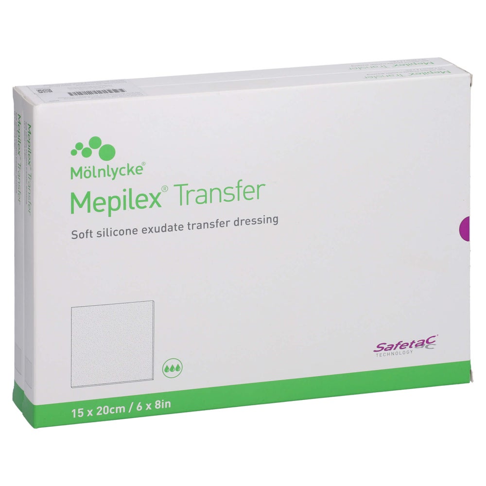 Mepilex Transfer Schaumverband 15x20 cm 10 St