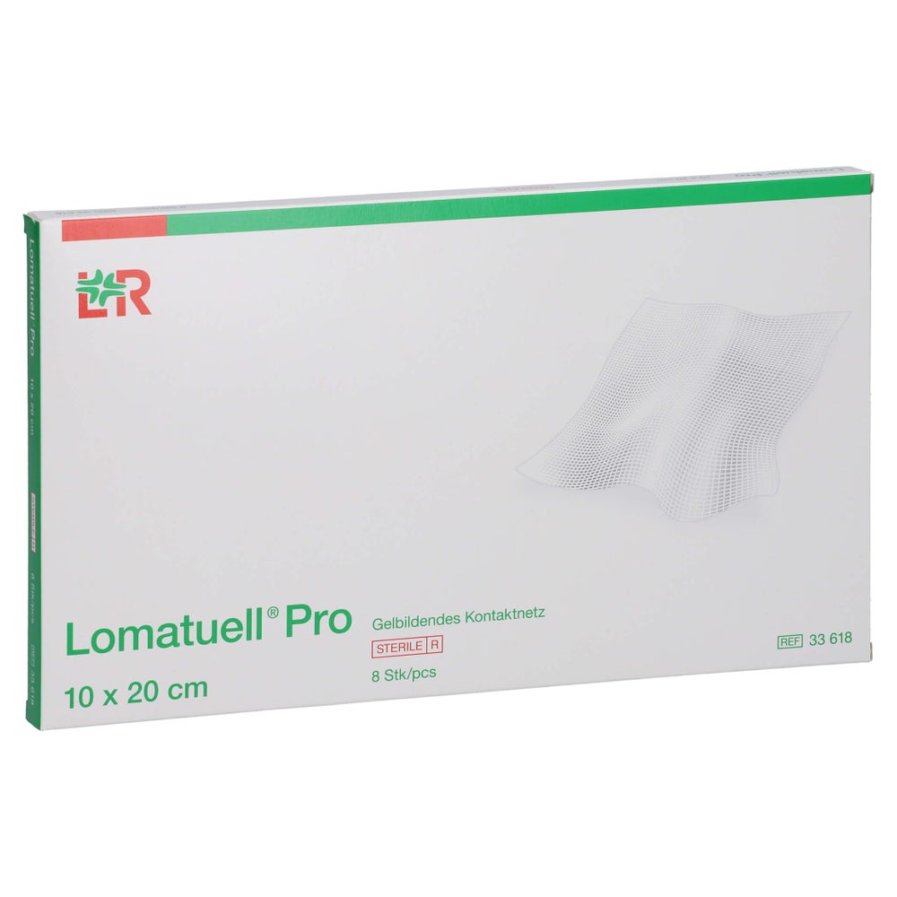 Lomatuell Pro 10x20 cm steril 8 St