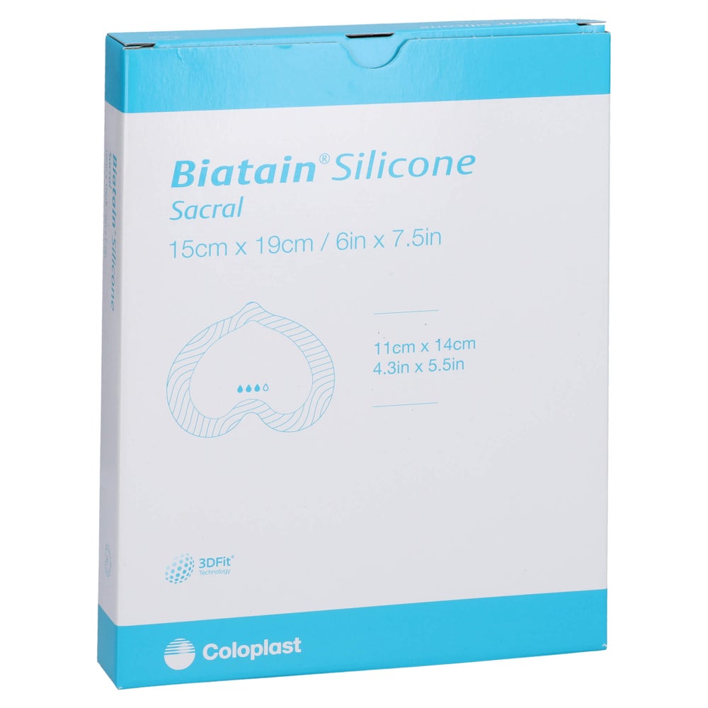 Biatain Silicone Schaumverb.sakrum klein 5 St