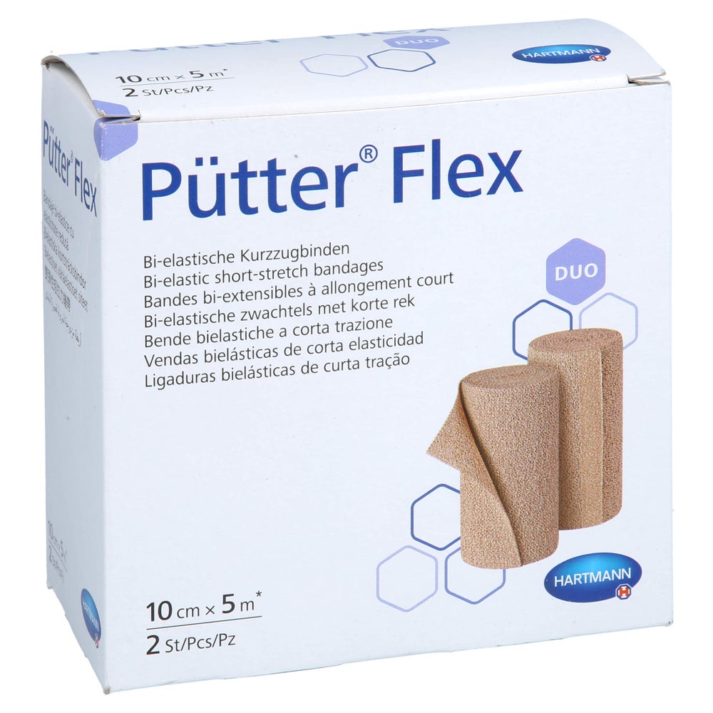 Pütter Flex Duo Binde 10 cmx5 m 2 St
